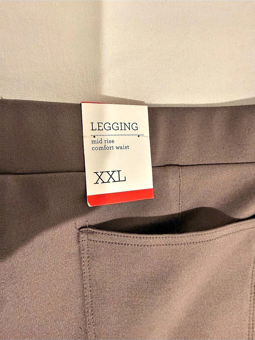 Style & Co Legging Mid Rise Leggings in Brown Size XXL NWT - Picture 10 of 11